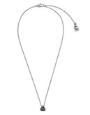Uno De 50 Trillian Crystal Pendant Necklace - GREY