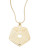 Trina Turk Otagonal Pendant Necklace - GOLD