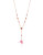 Betsey Johnson Pave Ballerina Pendant Y-Necklace - ASSORTED