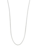 Expression 24" Sterling Silver Box Chain Necklace - SILVER - 24