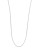 Expression 24" Sterling Silver Box Chain Necklace - SILVER - 24