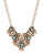 R.J. Graziano Floral Statement Necklace - BLUE
