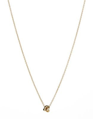 Kate Spade New York Knot Pendant Necklace - GOLD