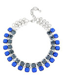 Haskell Purple Label Tribal Glam Metal Necklace - BLUE
