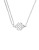 Alex And Ani Endless Knot Pull Chain Necklace - SILVER
