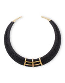 Lucky Brand Cord Wrapped Choker - GOLD