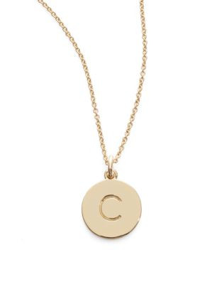 Kate Spade New York Idiom Pendant Necklace - C