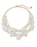 Kate Spade New York Quarry Gems Two-Strand Necklace - WHITE