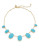 Kate Spade New York Pave the Way Graduated Necklace - TURQUOISE