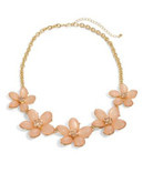 Expression Floral Cluster Necklace - PASTEL