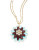Kate Spade New York Bold Blooms Pendant Necklace - TURQUOISE