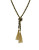 Guess Tassel Suede Necklace - GOLD