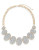 Expression Shimmer Statement Necklace - SILVER