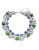Expression Multi-Cluster Collar Necklace - BLUE