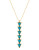 House Of Harlow 1960 Acension Pendant Necklace - TURQUOISE