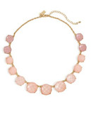 Kate Spade New York Smell the Roses 12K Gold-Plated Necklace - PINK