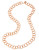 Betsey Johnson Circle Link Long Necklace - ROSE GOLD