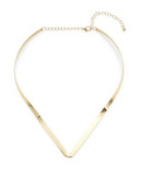 Expression Light V-Collar Necklace - GOLD