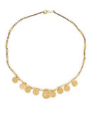 Chan Luu Yellow Goldplated Disc Necklace - GOLD