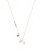 Swarovski Double Wing Pendant Necklace - PURPLE