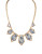 Kensie Geometric Patterned Necklace - GOLD