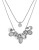 Lucky Brand Mini Geometric Charm Necklace - SILVER