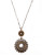 Lucky Brand Bali Double Pendant Necklace - TWO TONE
