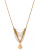 Diane Von Furstenberg Paloma Beach Martina Multi Chain Pendant Necklace - GOLD
