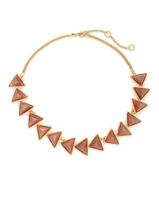 Gerard Yosca Allegheny Triangle Necklace - GOLD