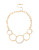 Kenneth Cole New York Pavé Circle Bib Necklace - GOLD