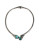 Robert Lee Morris Soho Abalone Hinged Collar Necklace - GREEN