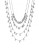Lucky Brand Layered Small Sphere Necklace - SILVER