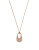 Michael Kors Heritage Padlock Pendant Necklace - PINK