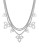 Lucky Brand Snowflake Multi-Layer Necklace - SILVER