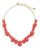Kate Spade New York Quarry Gems Statement Necklace - CORAL