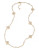 Carolee Floral Wrap Illusion Necklace - WHITE