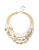 Kenneth Cole New York Natural Wonder Mixed Faceted and Shell Bead Multi Row Necklace - GOLD