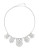Expression Double Casting Collar Necklace - SILVER