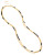 Kenneth Cole New York Jet Jewels Faceted Bead Long Necklace - BLACK