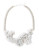 Expression Floral Statement Necklace - SILVER