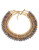 Carolee Beaded Multi-Row Collar Necklace - DARK MULTI