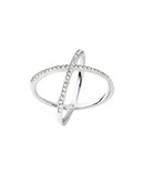 Michael Kors Semi-Precious Stone Ring - SILVER - 6