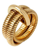 Diane Von Furstenberg Grand Prix Gold Plated Rings - GOLD