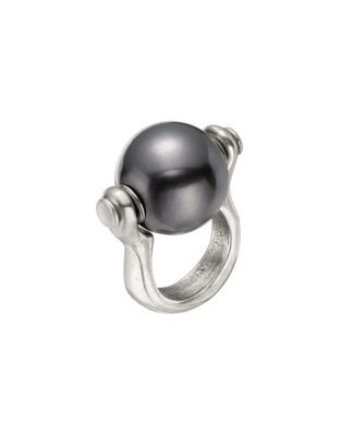 Uno De 50 Pearl of Guadalquivir Ring - SILVER - 7