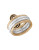 Lucky Brand Two-Tone Stacked Ring - TWO TONE - 7