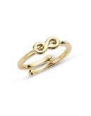 Kate Spade New York Things We Love Infinity Adjustable Ring - GOLD - 7