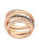Swarovski Dynamic Crystal Ring - ROSE GOLD - 6