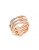 Michael Kors Brilliance Statement Criss Cross Ring - ROSE GOLD - 7