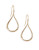 Nadri Teardrop Earrings - GOLD