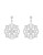 Swarovski Dove Openwork Earrings - CRYSTAL